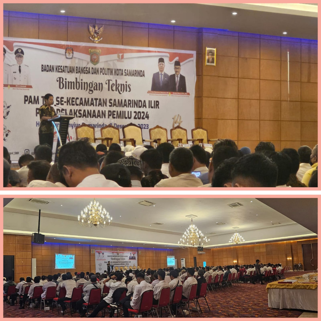 Bimtek PAM TPS Se-Kecamatan Samrinda Ilir Pada Pelaksanaan Pemilu 2024