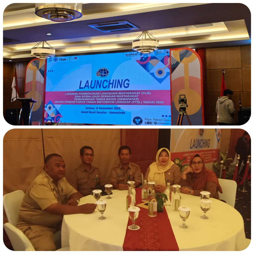 Launching Layanan Permohonan Langsung Masyarakat (PLM) dan Gemapatas PTSL Tahun 2024