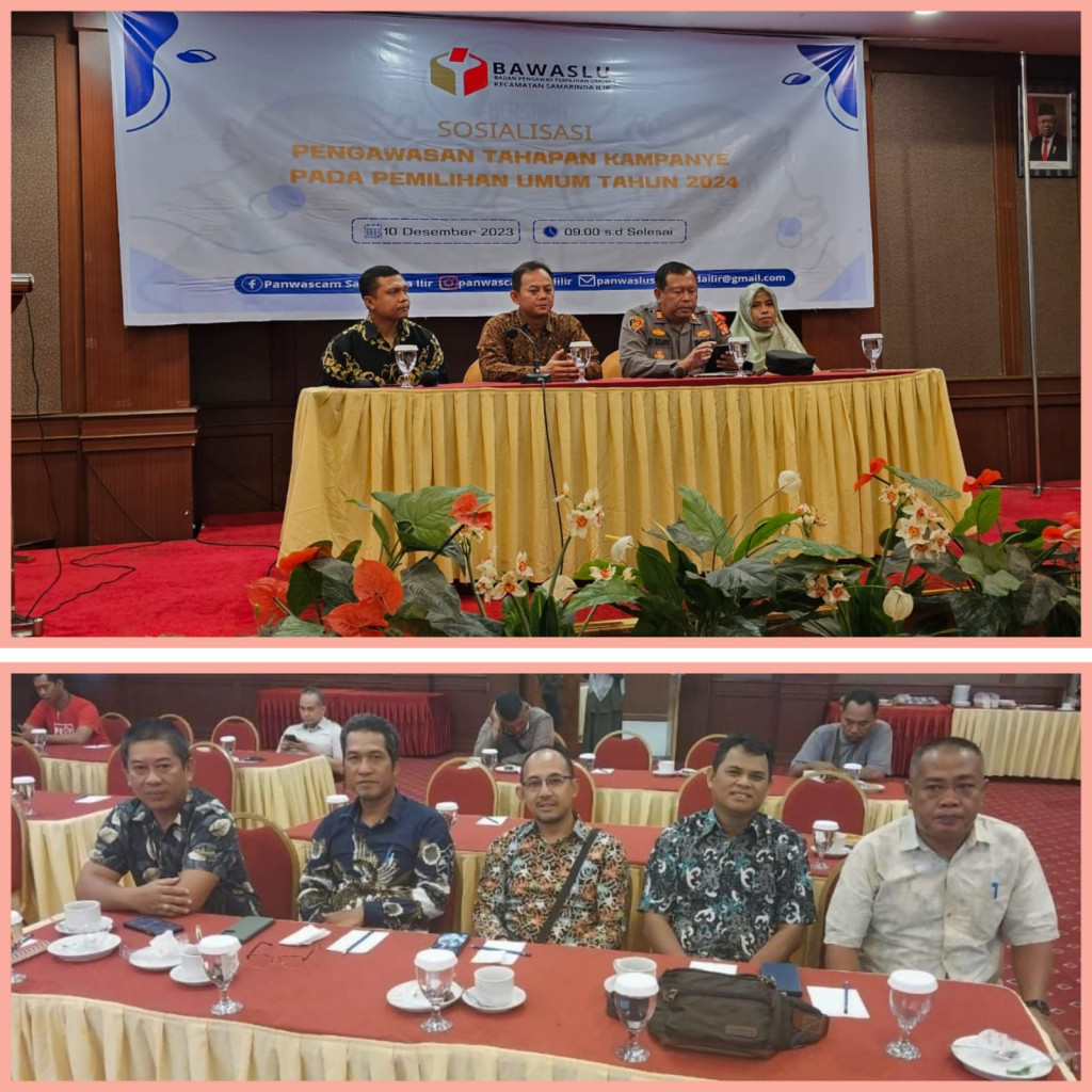 Sosialisasi Pengawasan Tahapan Kampanye Pemilu 2024