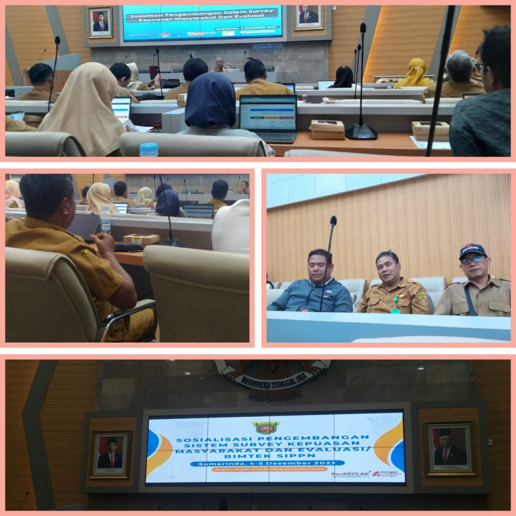 Sosialisasi Pengembangan Sistem Survey Kepuasan Masyarakat Dan Evaluasi/Bimtek SIPPN