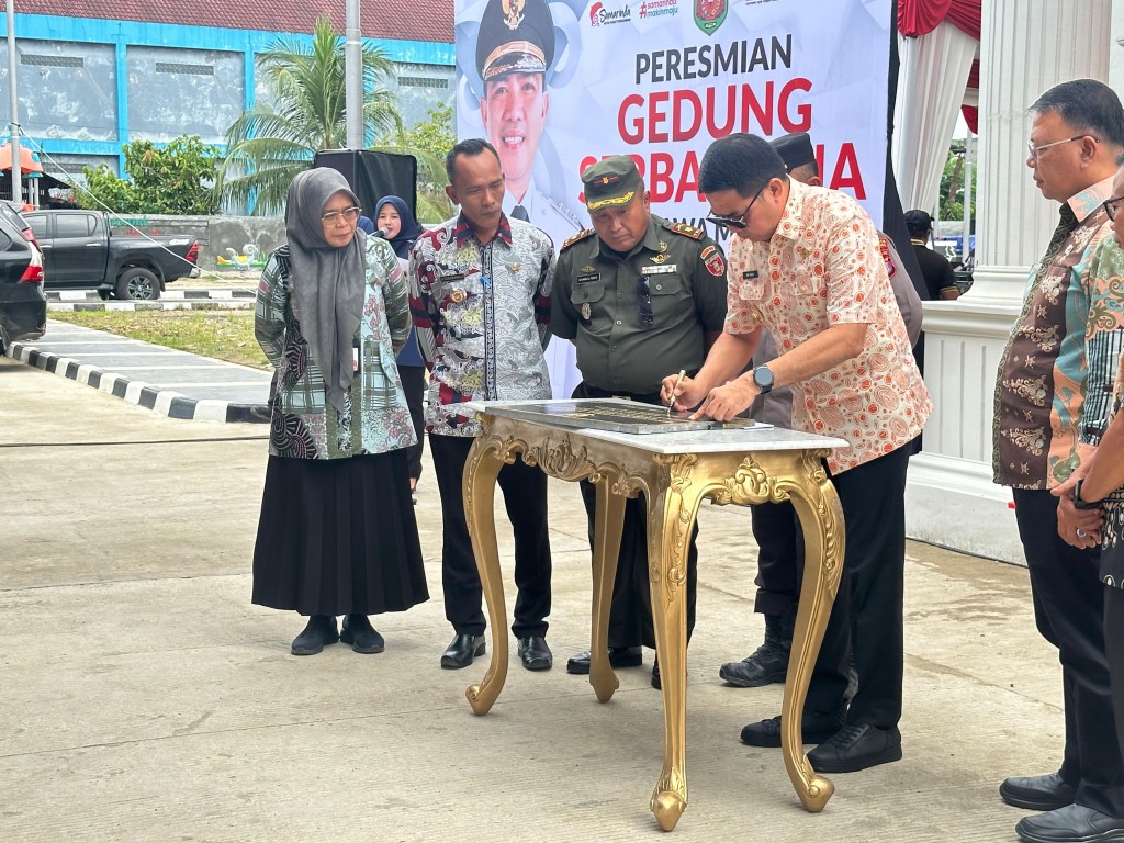 Peresmian Gedung Serba Guna Kelurahan Rawa Makmur
