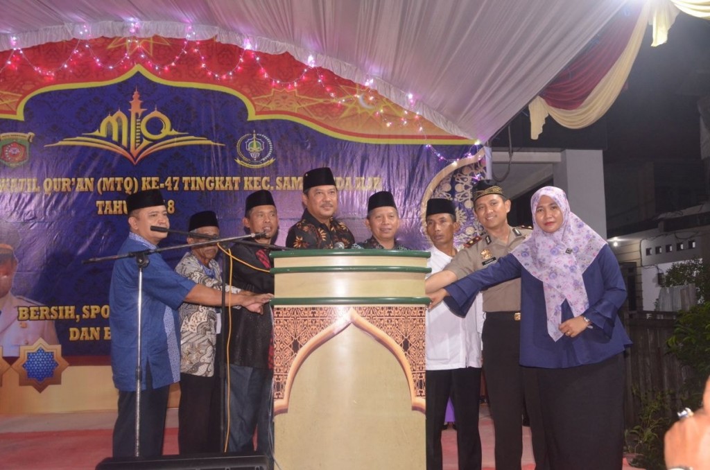 PEMBUKAAN MTQ TINGKAT KECAMATAN SAMARINDA ILIR TAHUN 2018
