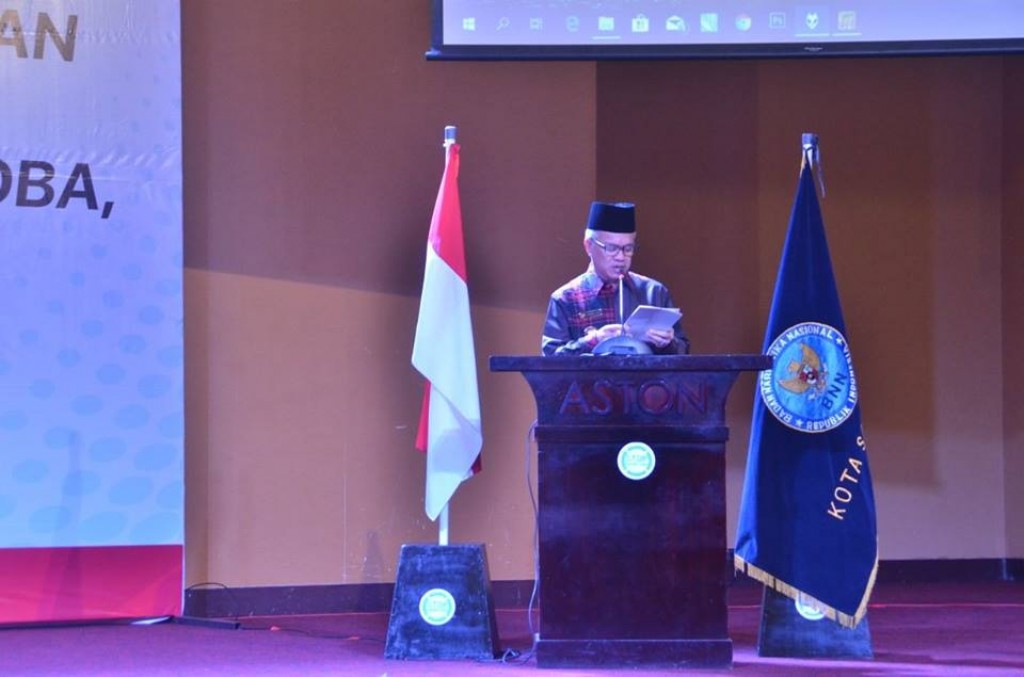 Badan Narkotika Nasional Kota (BNNK) Samarinda menggelar acara puncak Hari Anti Narkoba Internasional (HANI) tahun 2018 di Hotel Aston Samarinda