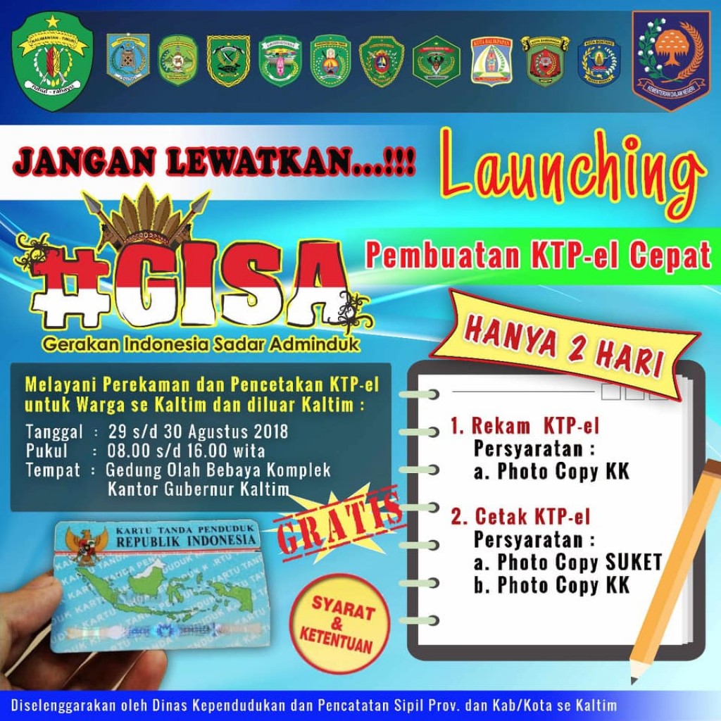 Gerakan Indonesia Sadar Adminduk (#GISA)