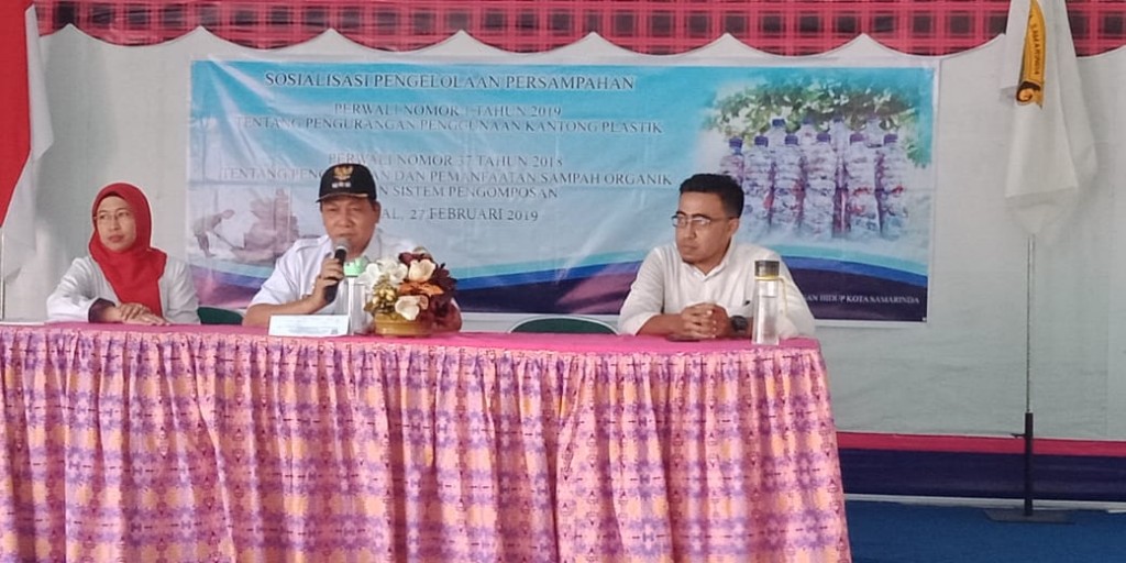 SOSIALISASI PENGELOAAN PERSAMPAHAN DI KECAMATAN SAMARINDA ILIR