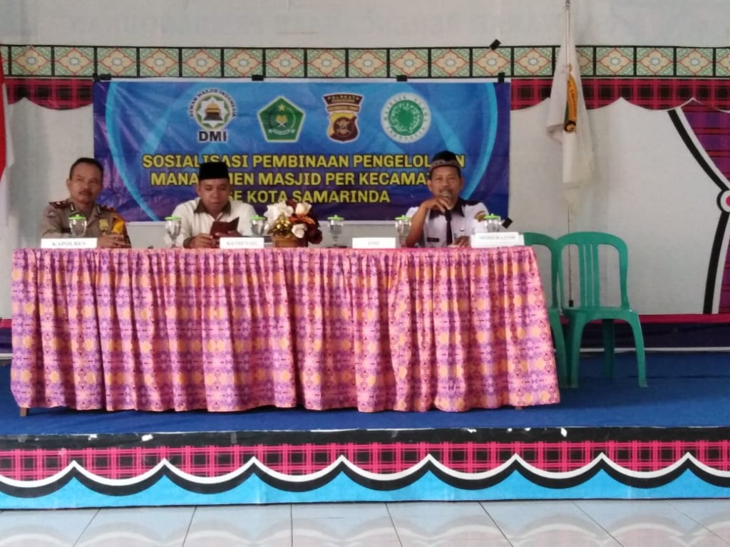 SOSIALISASI PEMBINAAN DAN PENGELOLAAN MANAJEMEN MASJID