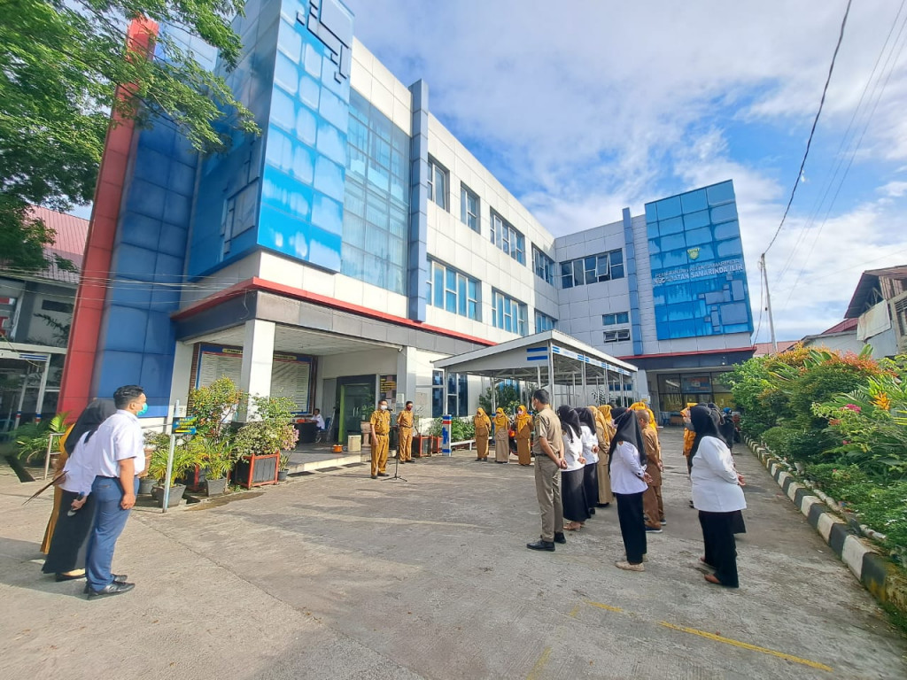 APEL PAGI RUTIN DI KECAMATAN SAMARINDA ILIR