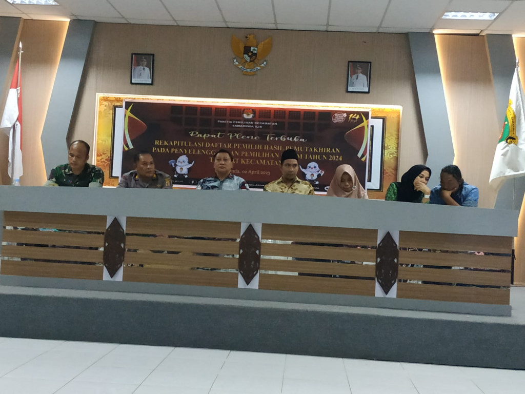 Rapat Pleno Terbuka Rekapitulasi Daftar Pemilih Hasil Pemuktahiran (DPHP) Pemilu 2024
