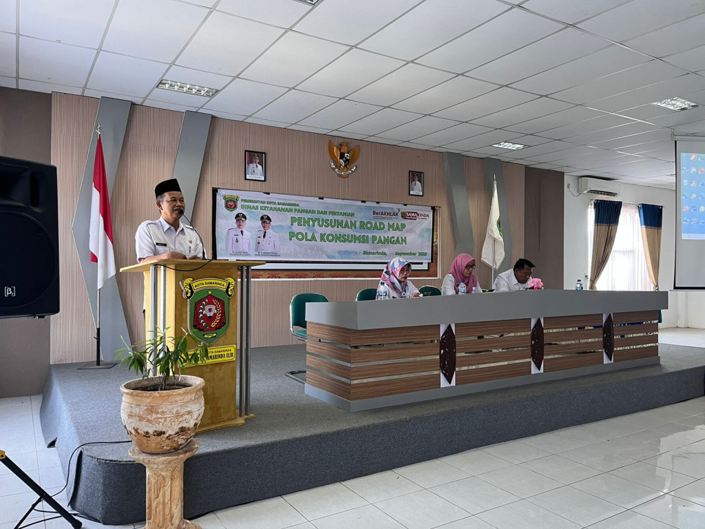 Pemaparan Road Map Pola Konsumsi Pangan oleh DInas Ketahanan Pangan dan Pertanian