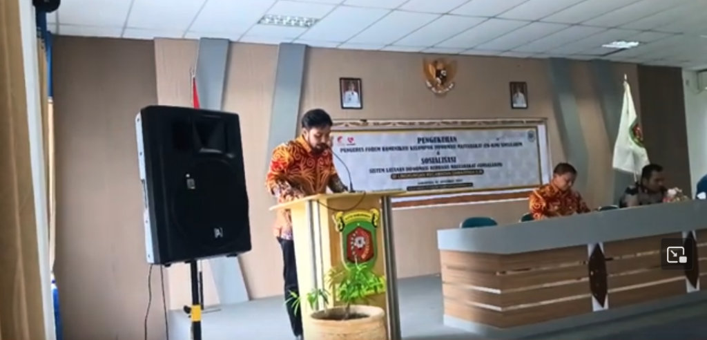 Sosialisasi dan Pengukuhan FK-KIM Simsalabim Ciptakan Sinergitas Keterbukaan Informasi Antara Pemerintah dan Masyarakat