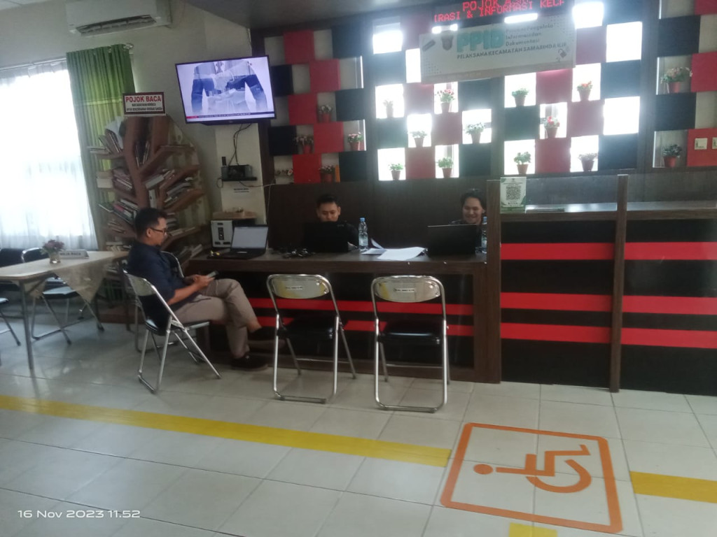 KPP Pratama Samarinda Ilir Membuka Pelayanan Pajak di Kantor Camat Samarinda ilir