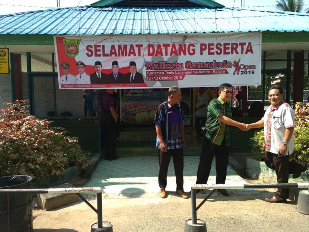 Pembukaan Turnamen Tennis Walikota Samarinda Open 2019