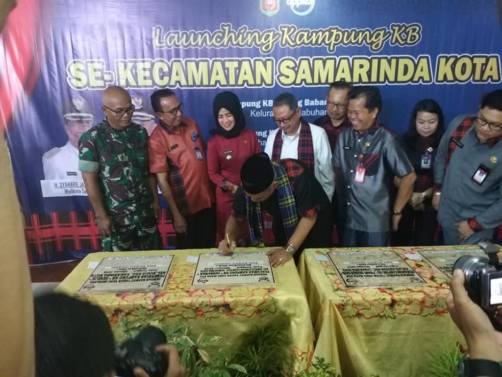 Launching Kampung KB se-Kecamatan Samarinda Kota