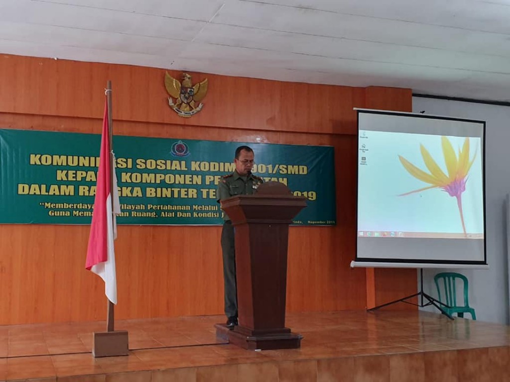 Acara Komunikasi Sosial Kodim 0901 Samarinda