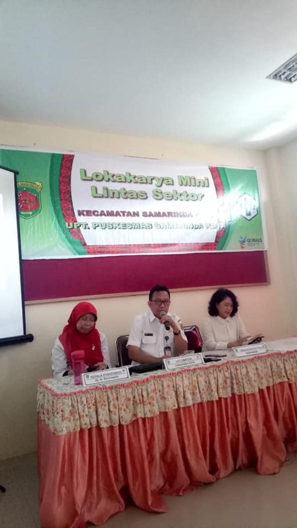 Kegiatan lokakarya Mini Sektor di Kecamatan Samarinda Kota