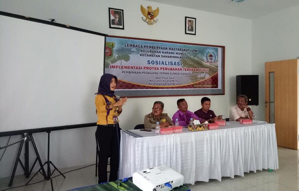 Sosialisasi implementasi proyek perubahan Terekam Zukut
