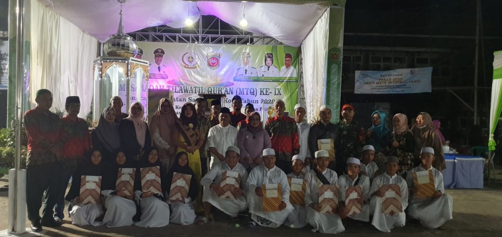 Penutupan MTQ ke IX Tingkat Kecamatan Samarinda Kota