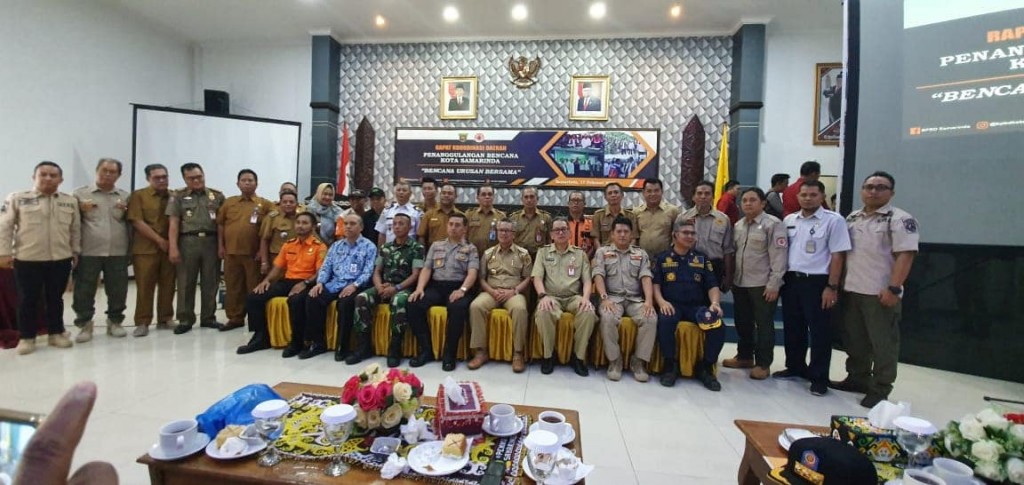 Rapat koordinasi daerah penanggulangan bencana kota Samarinda