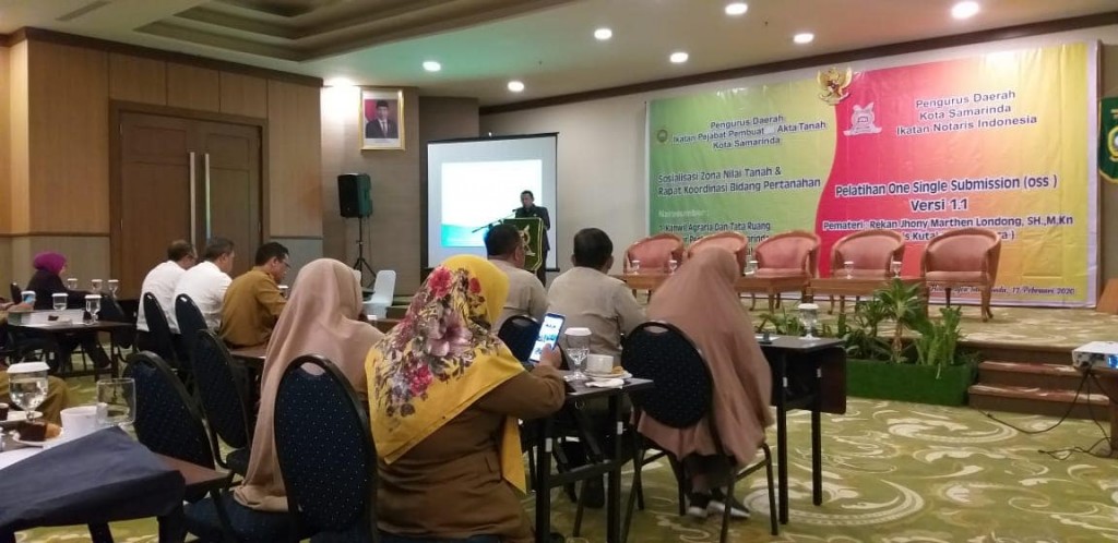 Sosialisasi Zona Nilai Tanah oleh Pengurus Daerah Ikatan Pejabat Pembuat Akte Tanah (IPPAT) Kota Samarinda