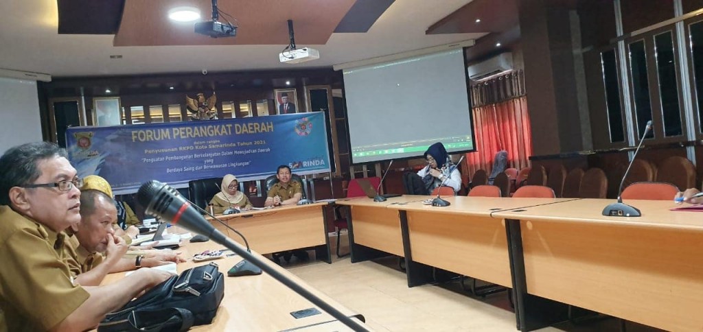Forum Perangkat Daerah dalam rangka penyusunan RKPD Kota Samarinda Tahun 2021