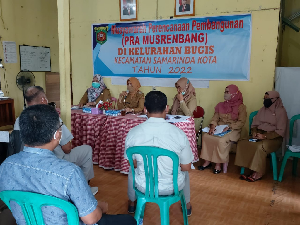 Pra Musrembang Kelurahan Bugis 2021