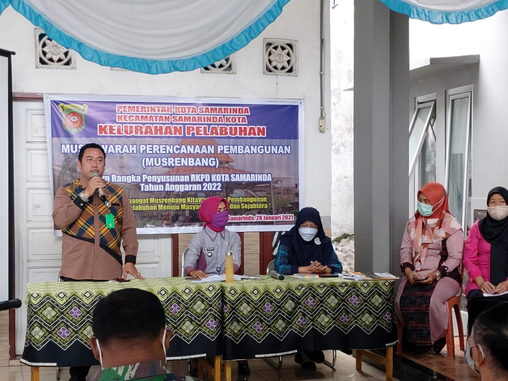 Pra Musrembang Kelurahan Pelabuhan Tahun 2021