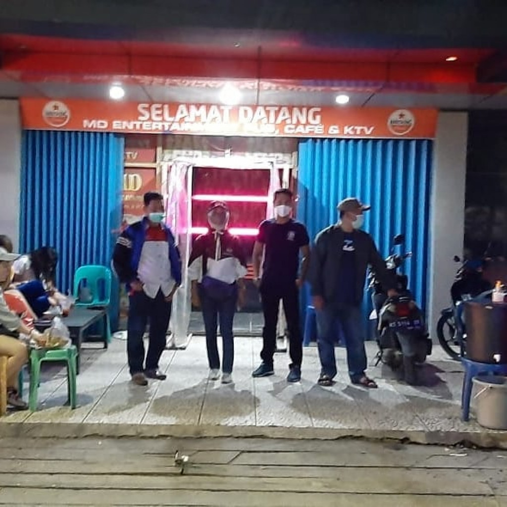 Operasi yustisi Prokes di THM Jalan Pelabuhan