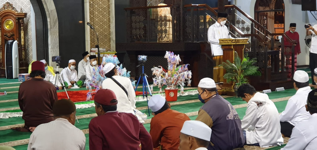 Peringatan Maulid Nabi Muhammad SAW di Masjid Raya Darussalam