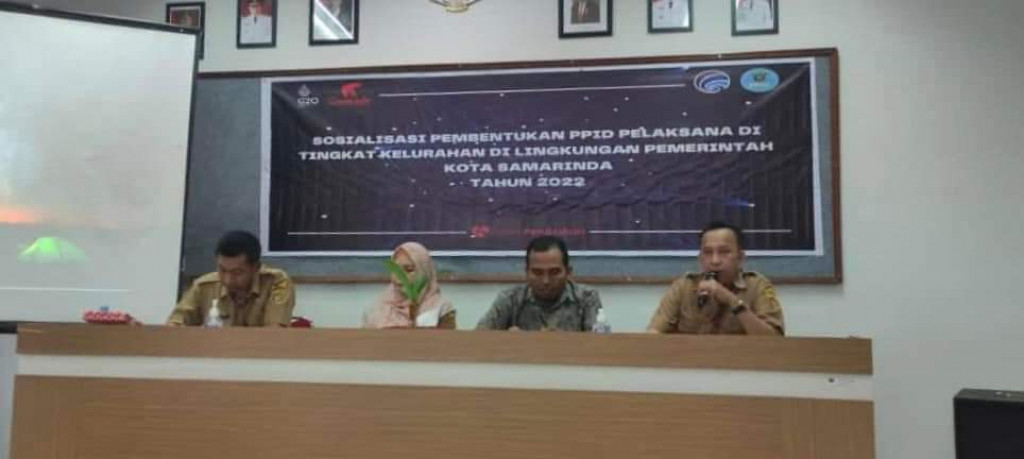 Sosialisasi Pembentukan PPID Kelurahan