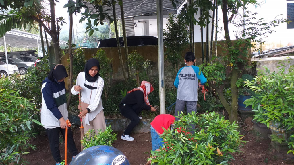 Kegiatan kerja Forum Anak Kecamatan Samarinda Kota