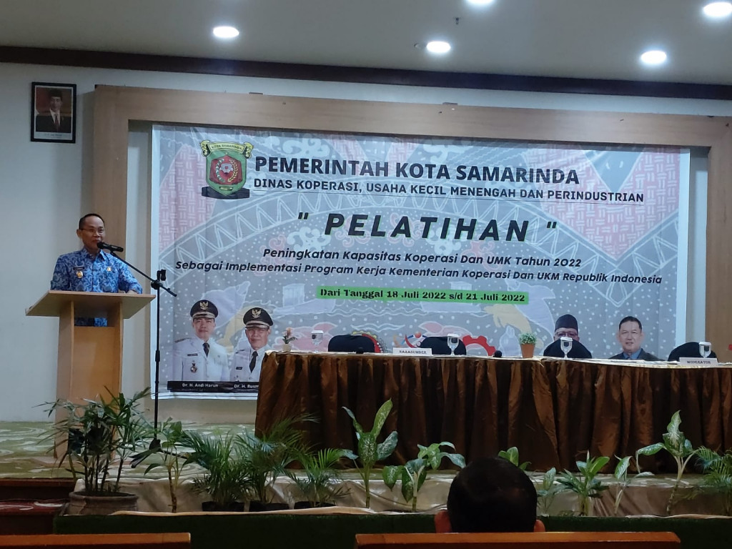 Pelatihan Peningkatan Kapasitas Koperasi dan UMK Tahun 2022