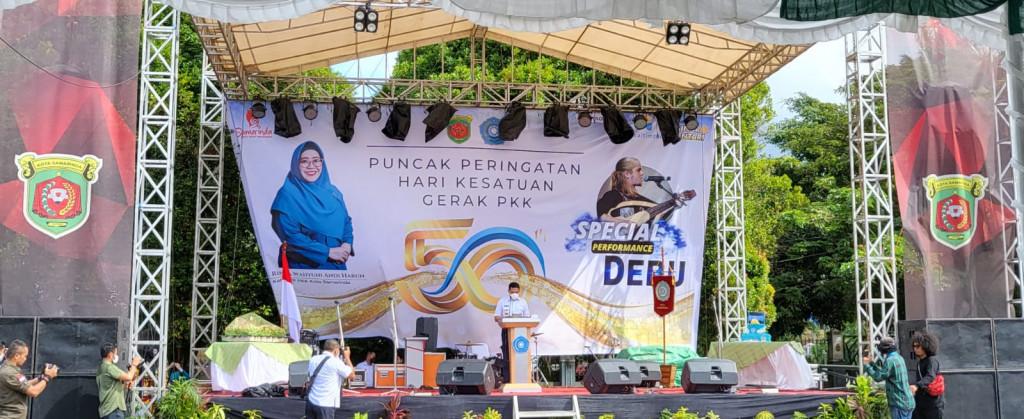 Puncak Peringatan Hari Kesatuan Gerak PKK