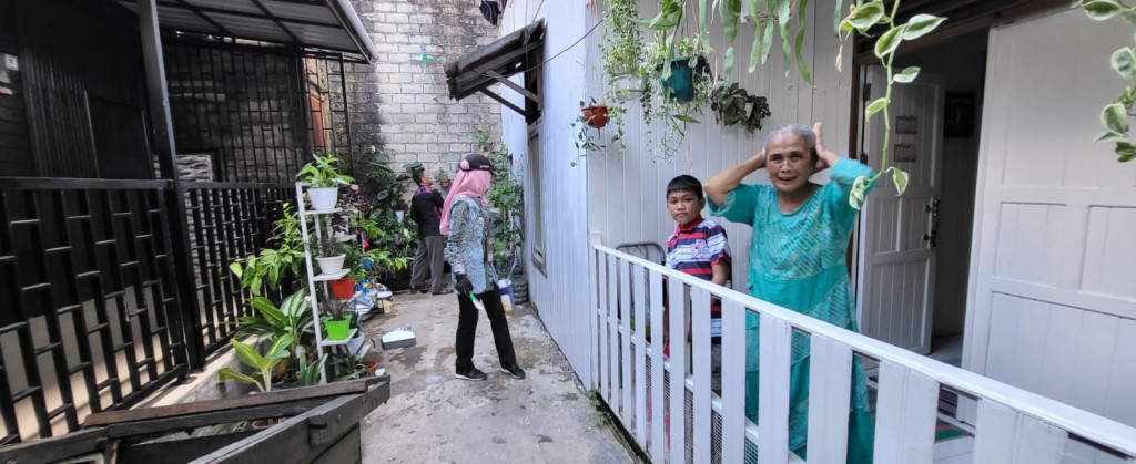 Monitoring Lapangan Kegiatan Probebaya Kelurahan Sungai Pinang Luar