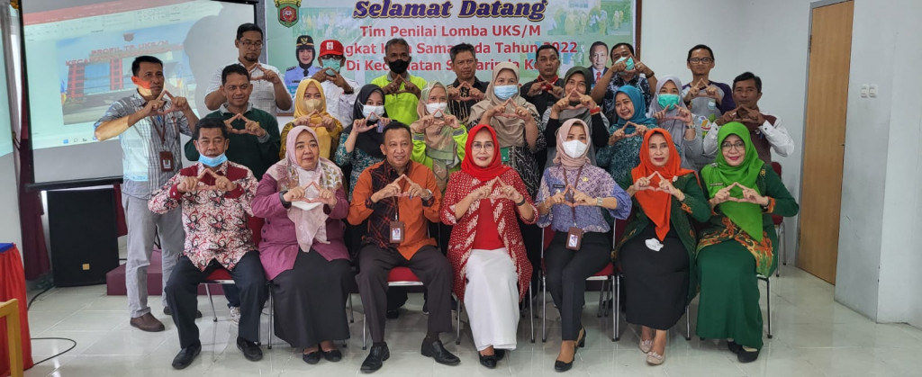 Menerima Tim Penilai Lomba UKS/M TK Kota Samarinda Tahun 2022