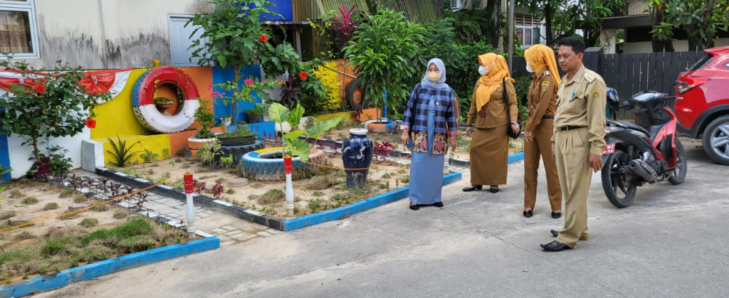 Monitoring Lokasi Hatinya PKK Diwilayah Kelurahan Sungai Pinang Luar