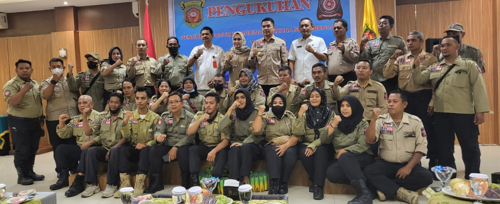 Pengukuhan Forum Koordinasi Taruna Bencana