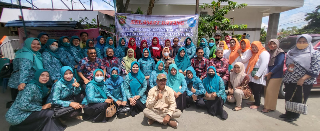 Menerima Tim Verifikasi Lapangan AKU HATINYA PKK