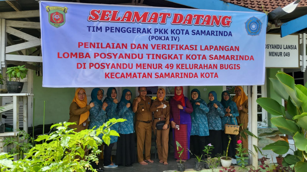 Penilaian Lomba Posyandu Tk Kota Samarinda di Posyandu Menur 49