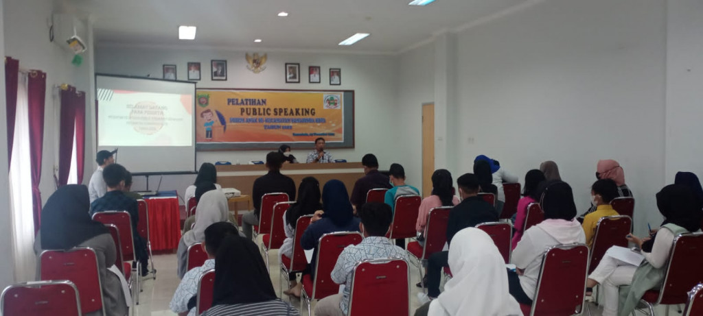 Pelatihan Public Speaking Bersama Forum Anak se-Kecamatan Samarinda Kota
