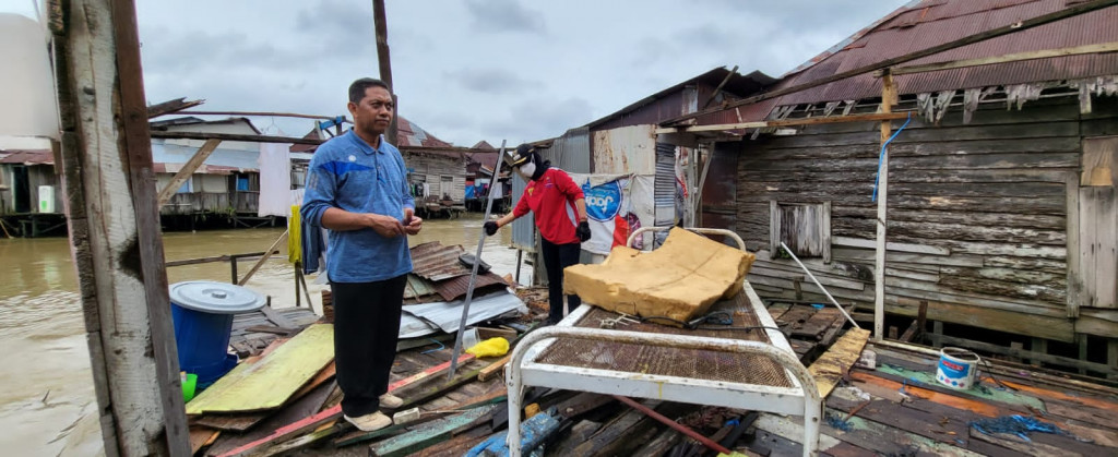 MONITORING KE LOKASI WARGA YANG TERDAMPAK NORMALISASI SKM