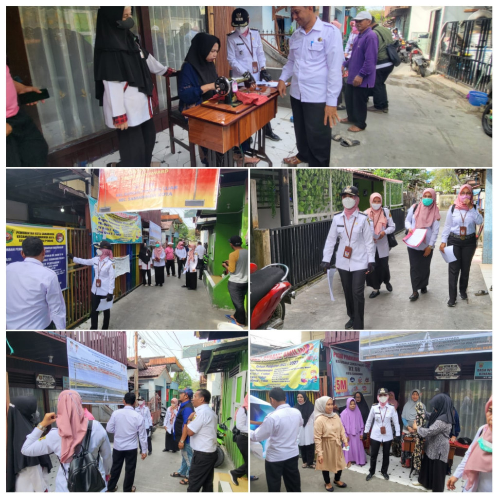 PROBEBAYA EWARD DI 5 KELURAHAN BIDANG INSFRASTRUKTUR DAN NON INFRASTRUKTUR DI KECAMATAN SAMARINDA KOTA