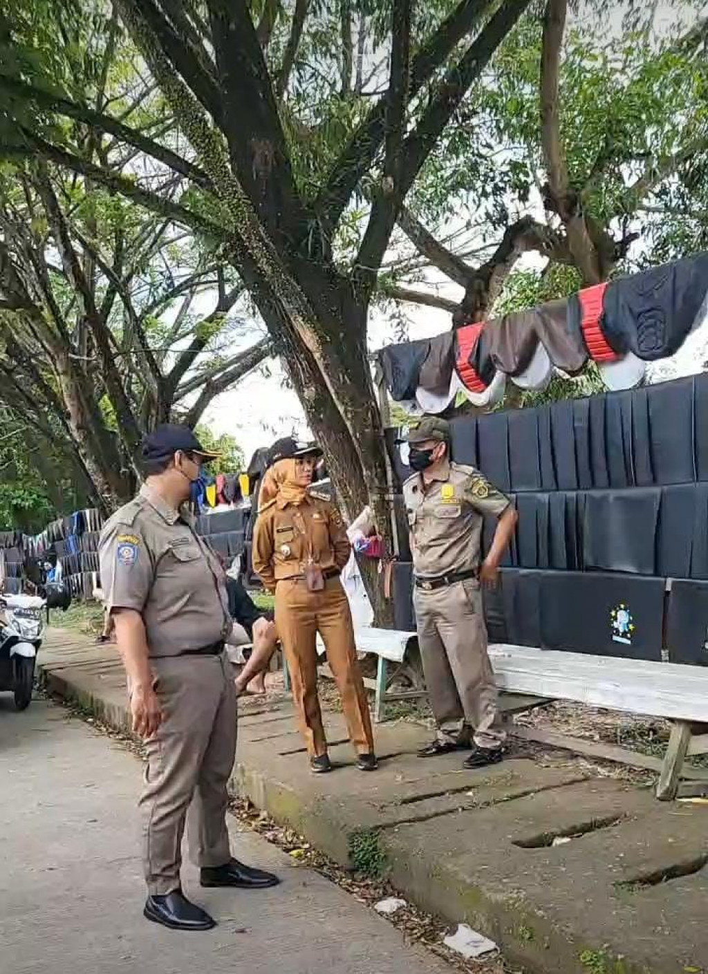 Monitoring Diwilayah Kecamatan Samarinda Kota Terkait PKL dan Anjal