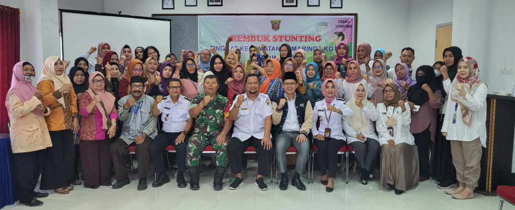 Kegiatan   Rembuk Stunting Tingkat Kecamatan Samarinda Kota  di Aula Pertemuan Kecamatan Samkot