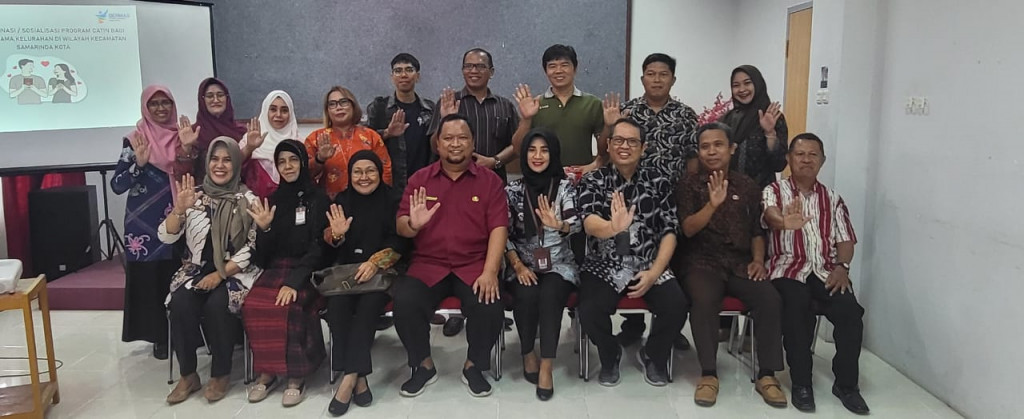 Rakor dan Sosialisasi Program Pemeriksaan Kesehatan Calon Pengantin Oleh Puskesmas Samkot di Aula Pertemuan Kec Samkot