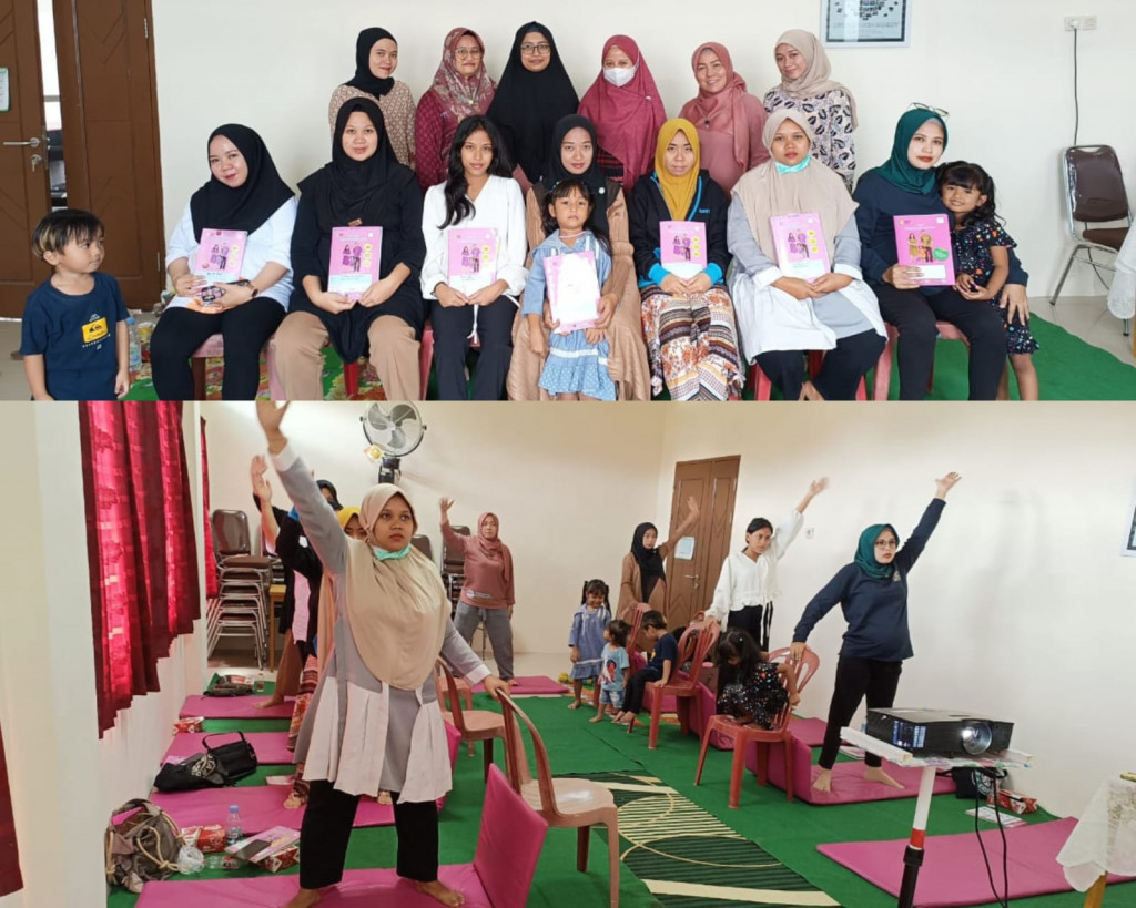 Kegitan Kelas Ibu Balita Di Puskesmas Samarinda Kota Tanggal 25 Mei 2023