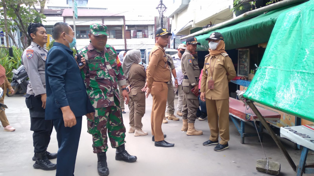 Monitoring Gang Rombong Bersama Lurah, Babinsa, Babinkamtibmas dan Satpol PP Kecamatan Samarinda Kota
