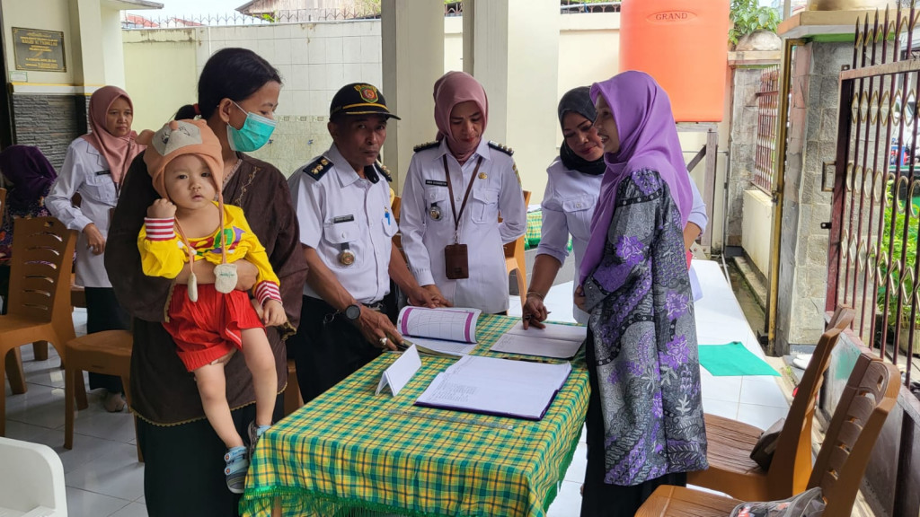 Penilaian Lomba Posyandu Hari Ketiga Tingkat Kecamatan Samarinda Kota