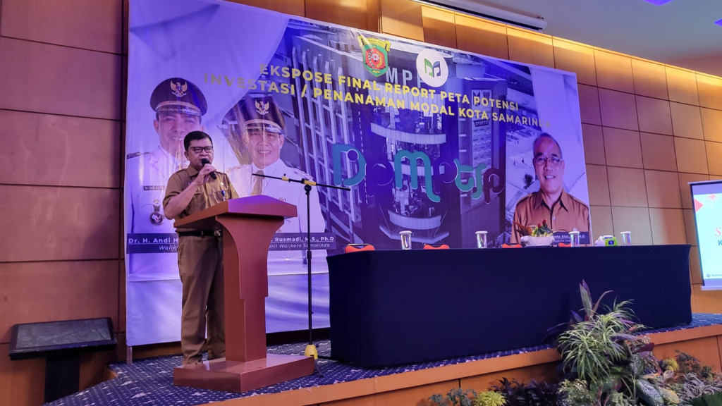 Menghadiri Ekpose Final Report Peta Potensi Investasi/ Penanaman Modal