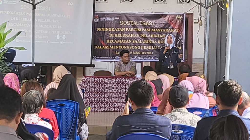 Sosialisasi Peningkatan Partisipasi Masyarakat Pemilu Tahun 2024