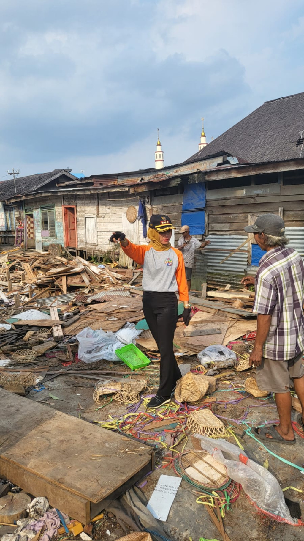 Monitoring Warga Terdampak Normalisasi SKM